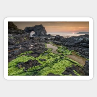 Pollet Great Sea Arch - Fanad Co Donegal Sticker